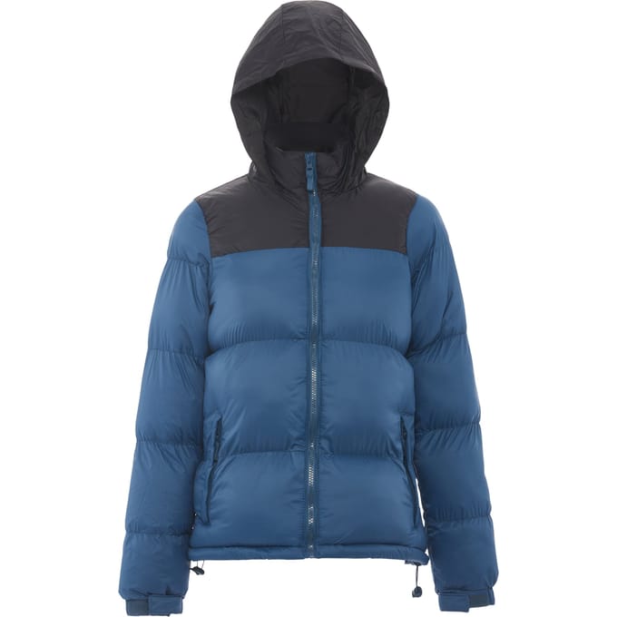 Mymo Gewatteerd gewatteerd jack Dames Donker blauwgroen zwart