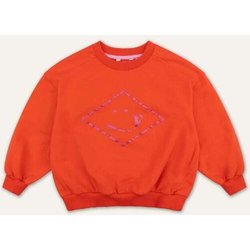 Oilily Hooray Sweater- maat110/5yr Fiery Rood