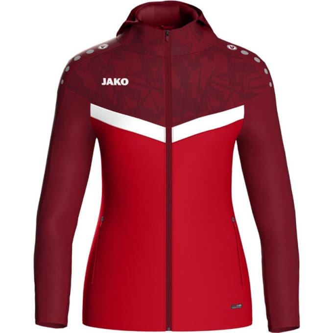 Dames trainingsjack met capuchon en volledige ritssluiting Jako Iconic