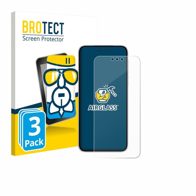 Screenprotector 3 Stuks voor Huawei Mate 80 Beschermglas transparant