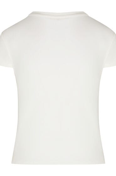 Hunkemöller Shortsleeved Pyjama Top Wit