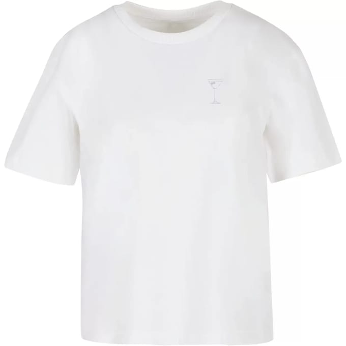 Dames-T-shirt Miss Tee Sip Smile