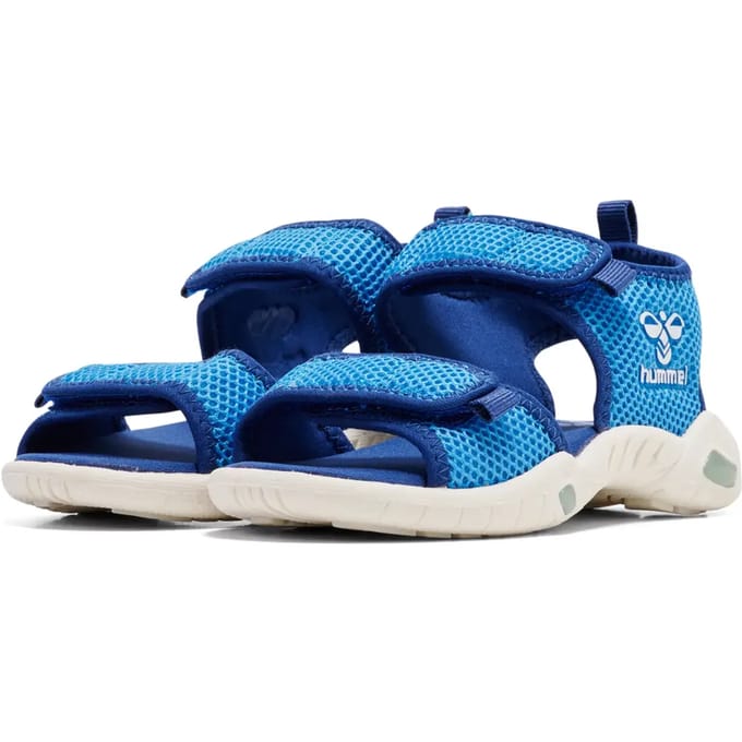 Hummel Kinder Sandalen Sandal Flash 216753 True Navy-32