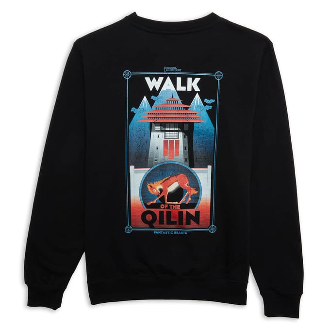 Fantastic Beasts Walk Of The Qilin Sweater - Black - XL