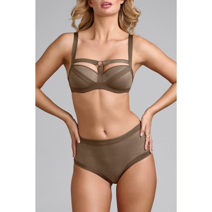 Marlies Dekkers Wing Power Sparkling Gold Balcony Bra Taglia: 70C | Reggiseni Outlet | Donna | Giallo