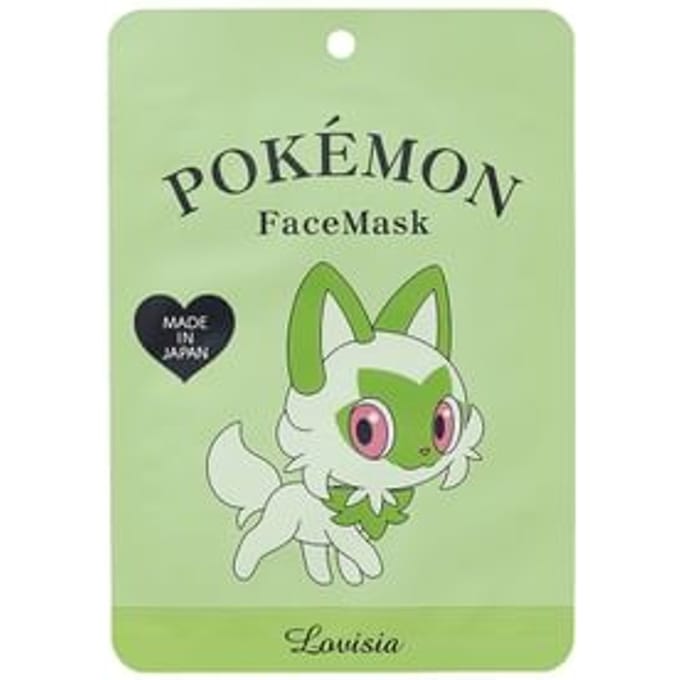 Lovisia - Pokemon Face Mask Nyahoja Anti-Aging Care - 1 pc