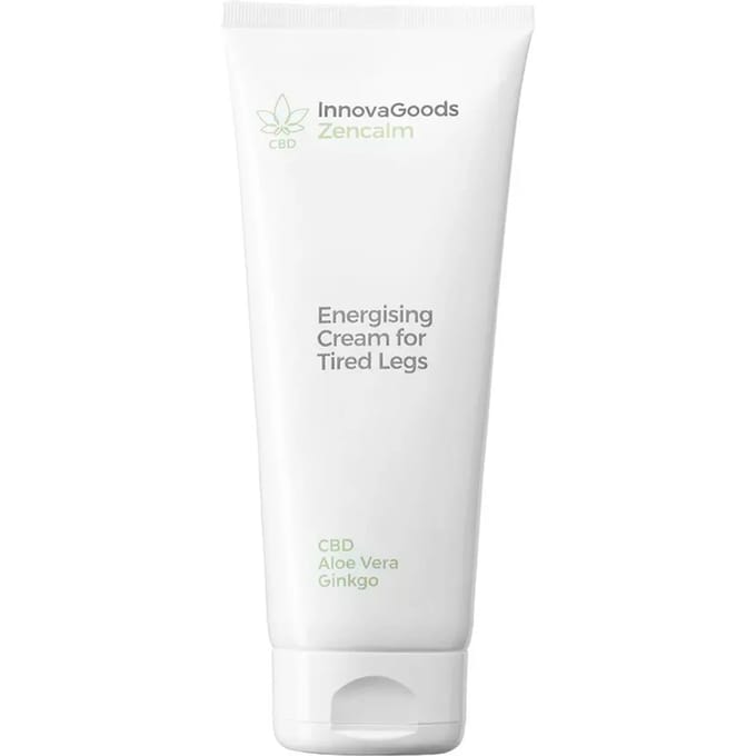 Energiegevende Crème voor Vermoeide Benen CBD Zencalm InnovaGoods 200 ml