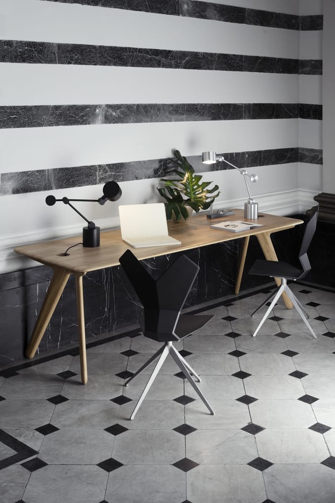 Tom Dixon Slab bureau - natuurlijk