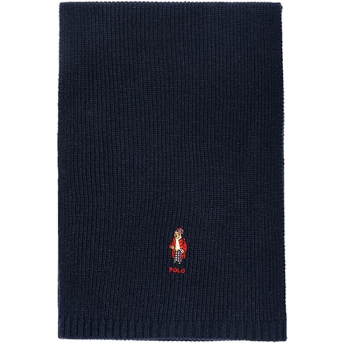 Polo Ralph Lauren Pc1300 433 Holiday Bear Gebreide Sjaal PC1300-433 gray