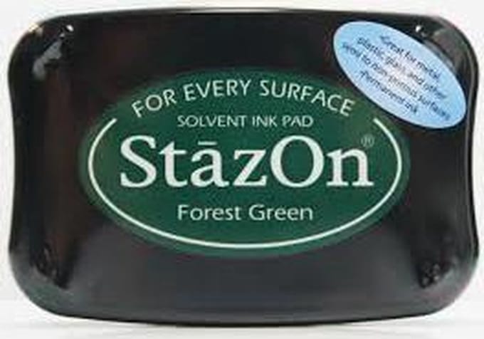 Stempelkussen forest green - Stazon Tsukineko