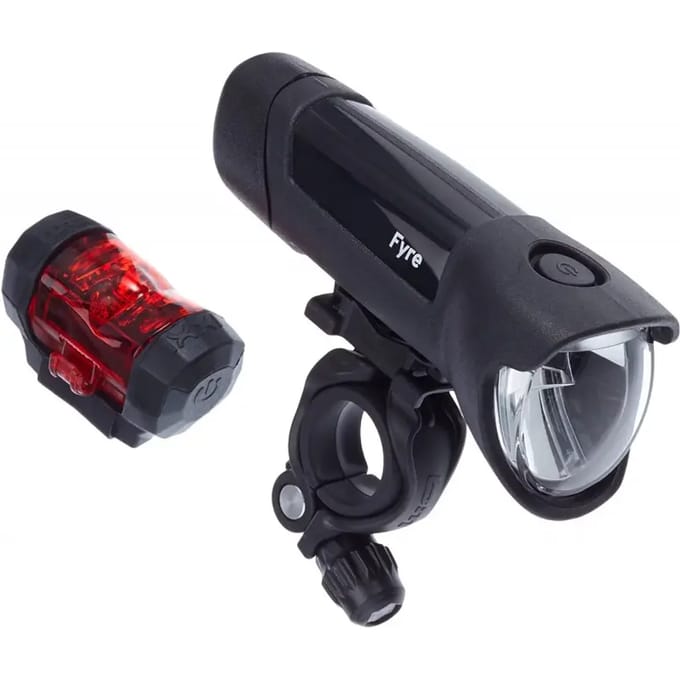 usb koplamp en achterlicht Busch & Müller FYRE IXXI 383
