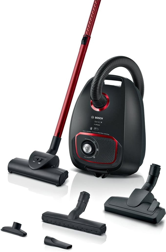 Bosch BGL41POW2H Serie 4 - Stofzuiger met zak