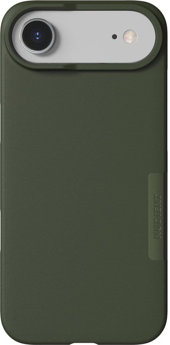 Nudient Thin Magsafe Case geschikt voor Apple iPhone Air Pine - Groen