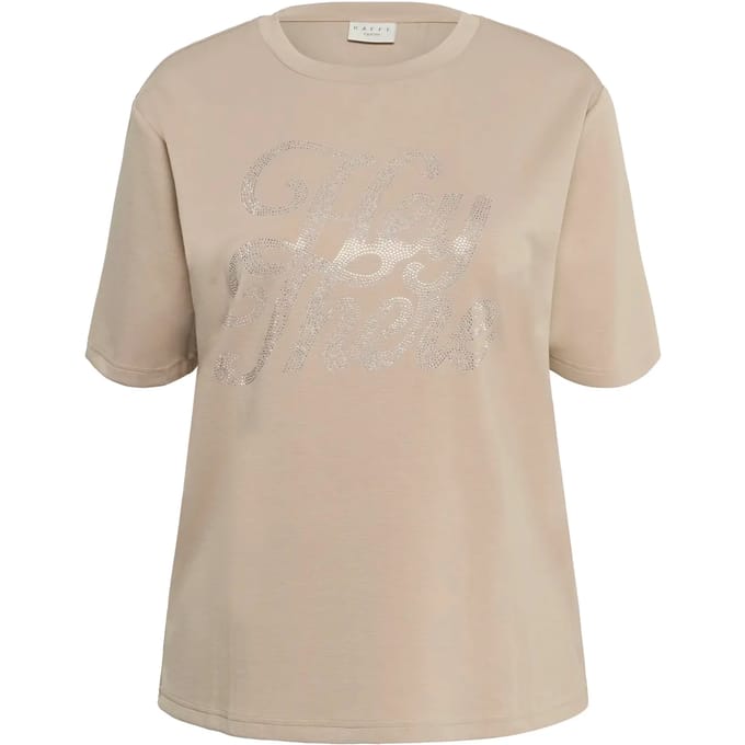 Dames-T-shirt KAFFE Curve Harmona