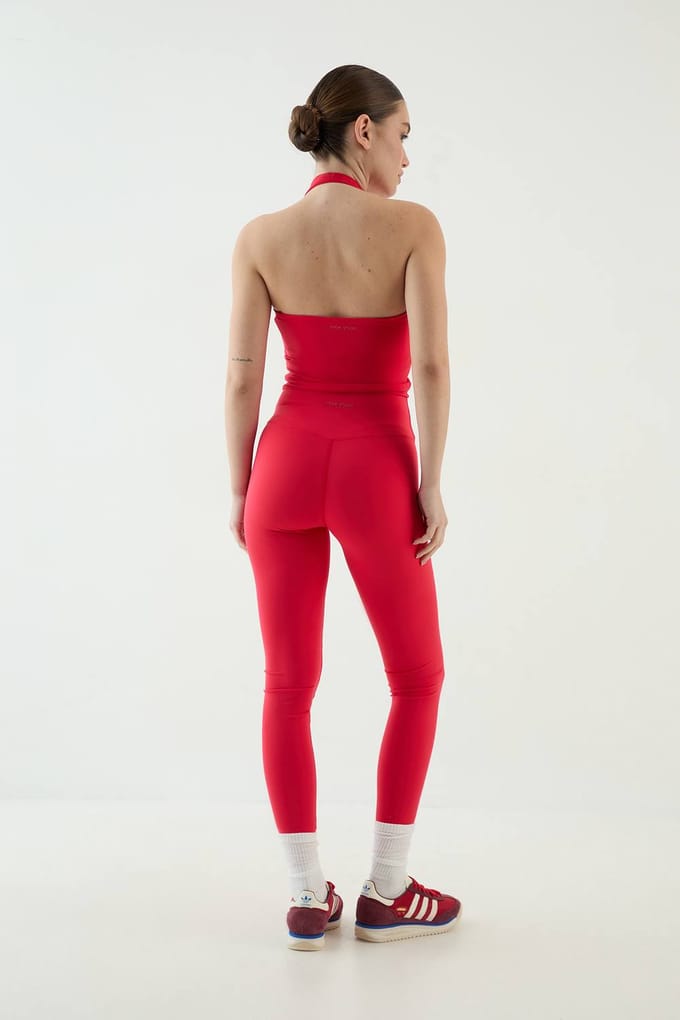 Dames Dsgn Studio Sculpt Hoge Taille Legging | Chilli | Maat: Large