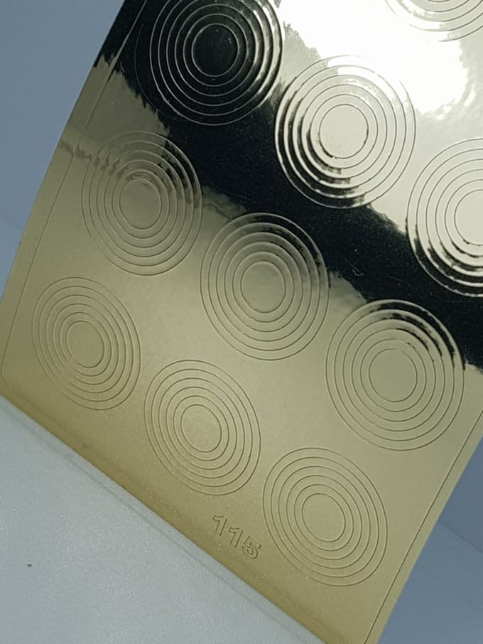 Korneliya StickOn 115 Goud - Rondjes