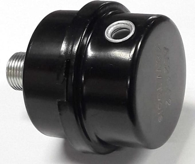 Compressor luchtfilter 3/8" aansluiting-metaal-nylon binnenfilter