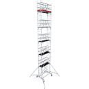 Krause rolsteiger ProTec - aluminium - werkhoogte tot 12,3 m - draagvermogen tot 200 kg/m² - met platform