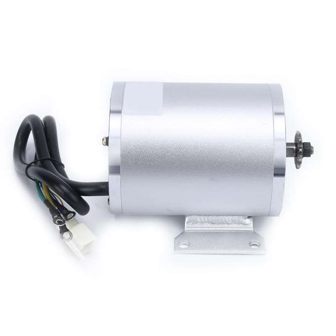 Kit moteur électrique sans balais 48 V 2 000 W, haute vitesse, contrôleur, poignée d'accélérateur, pour bricolage white