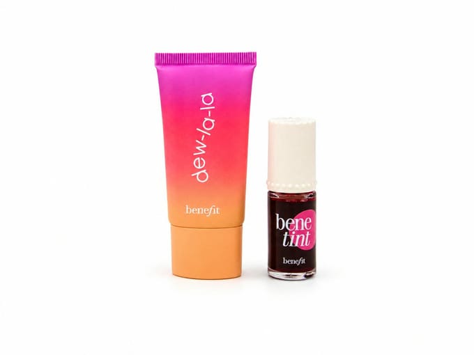 Benefit Dew The Benetint Highlighter &amp; Benetint Makeup Set 2 st