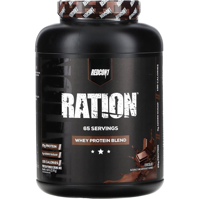 Redcon1, Ration, Wei-eiwitmix, Chocolade, 4,84 lb (2,197 g)
