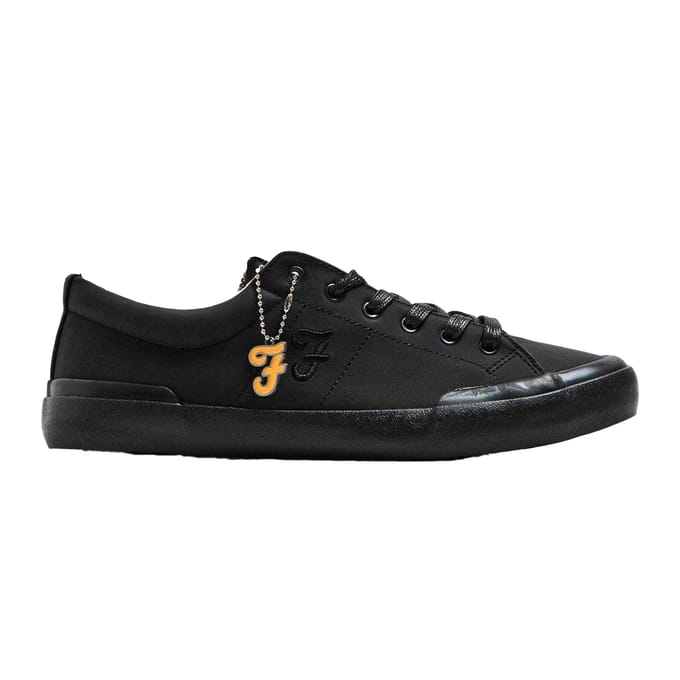 Farah Heren Dallas Trainers (Zwart/Monochroom)