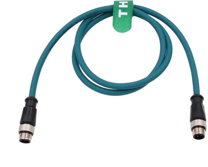 Ethernet Datakabel - Netwerkkabel Sensor - Industriële Automatisering - Waterdicht IP67 - 20 meter - Donkerblauw