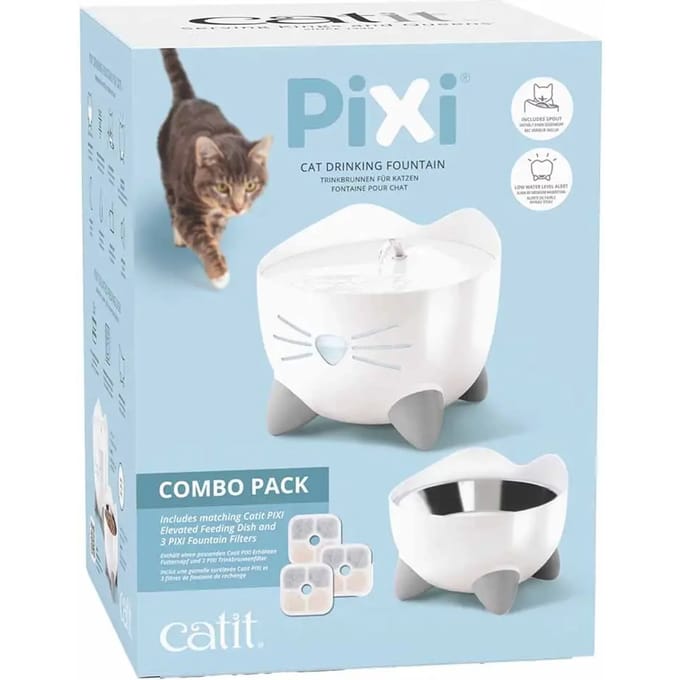 Waterfontein voor dieren Catit Pixi Combo Kit