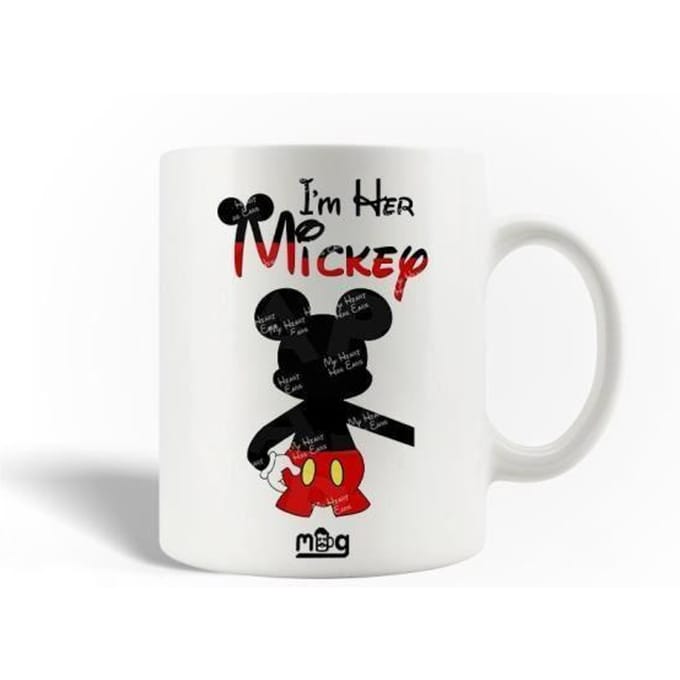 Mug en Céramique Mickey Mouse I'm here Mickey