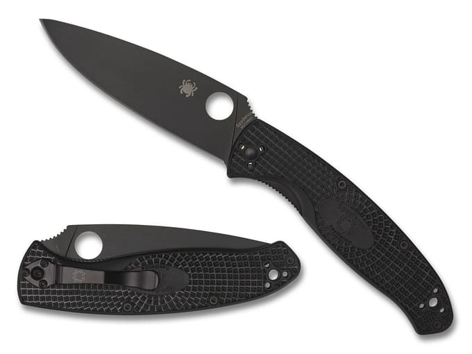 Spyderco Zakmes Resilience Lightweight Black / Black 8Cr13MoV PE