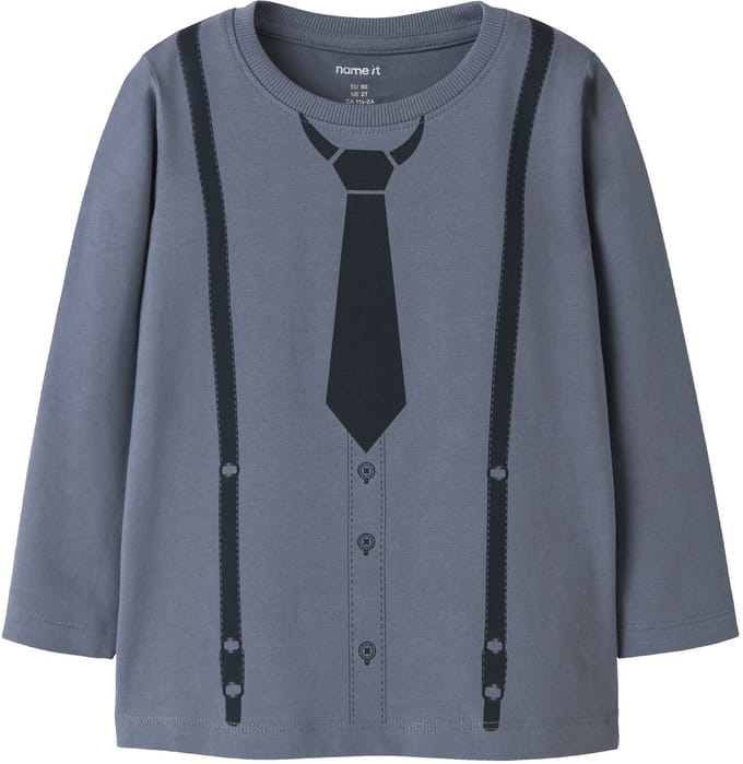 NAME IT - NMMRYDER LS TOP BOX - Jongens - Lange mouwen shirts - Maat 86
