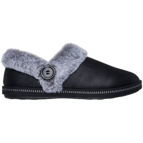 Skechers Cozy Campfire dames pantoffel - Zwart - Maat 38