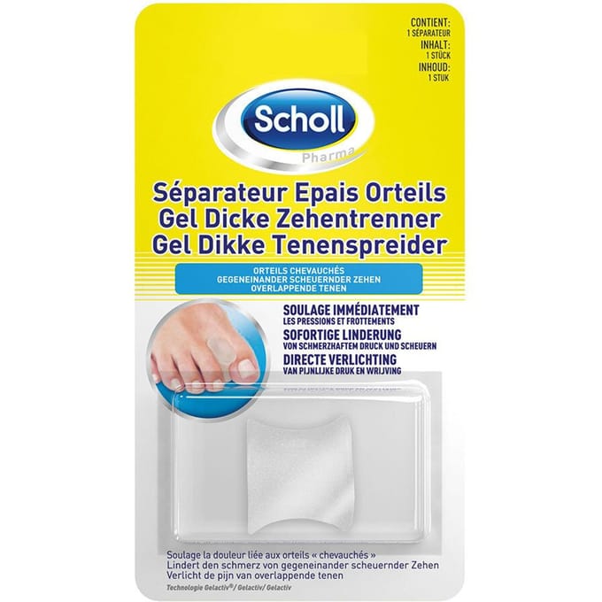 Scholl Gelactiv Séparateur Orteils épais 1 Overige