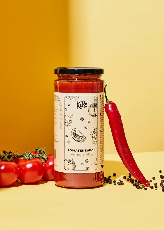 Tomatensaus arrabbiata 530 g