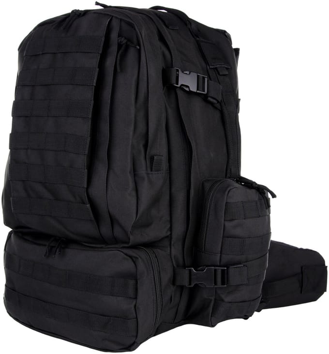 Fosco Assault rugzak 3-days zwart