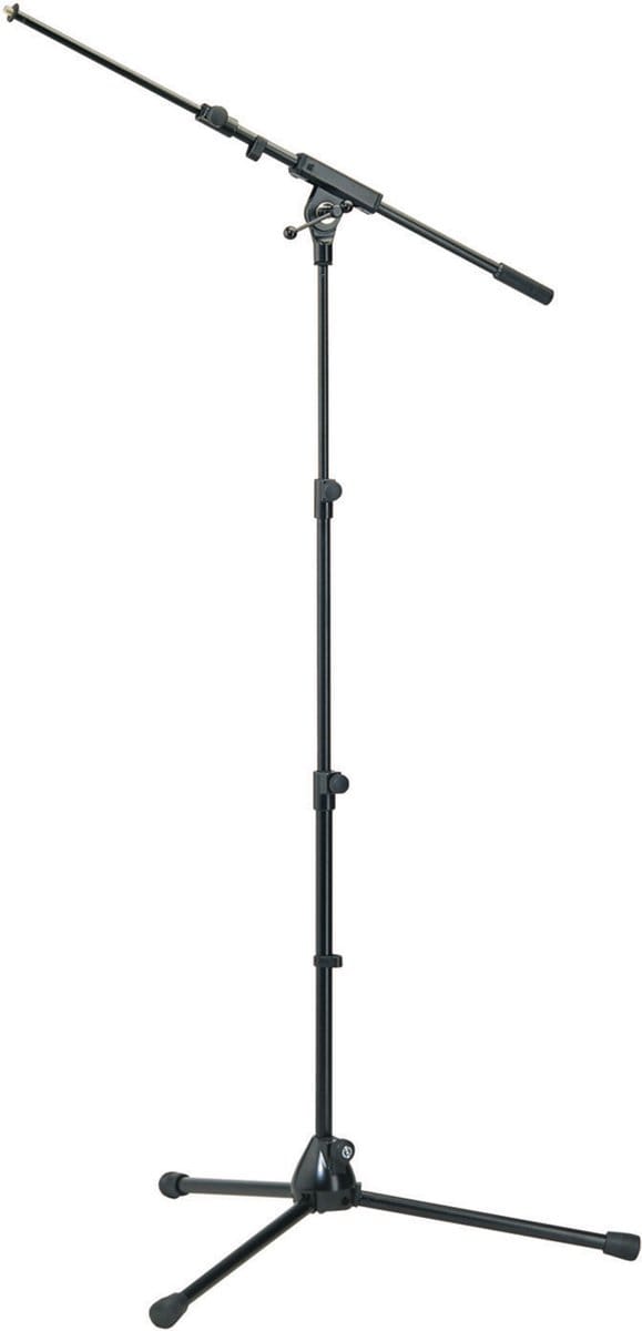 König & Meyer 252 microfoonstatief, zwart uitschuifbare zwenkarm - Microfoon statief