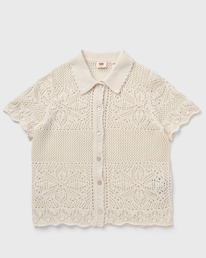 SUSANNA FLORAL CROCHET SHIRT