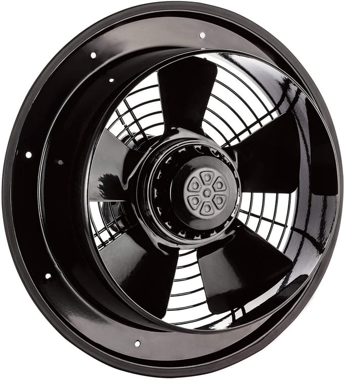 Axiale Wand- en Raamventilator 300mm - Hoge Capaciteit Luchtverversing 2020 m³/u