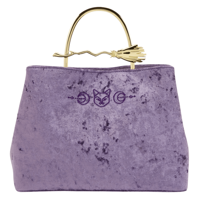 Loungefly Disney by Loungefly Handbag Hocus Pocus Velvet Broom Handle Bags