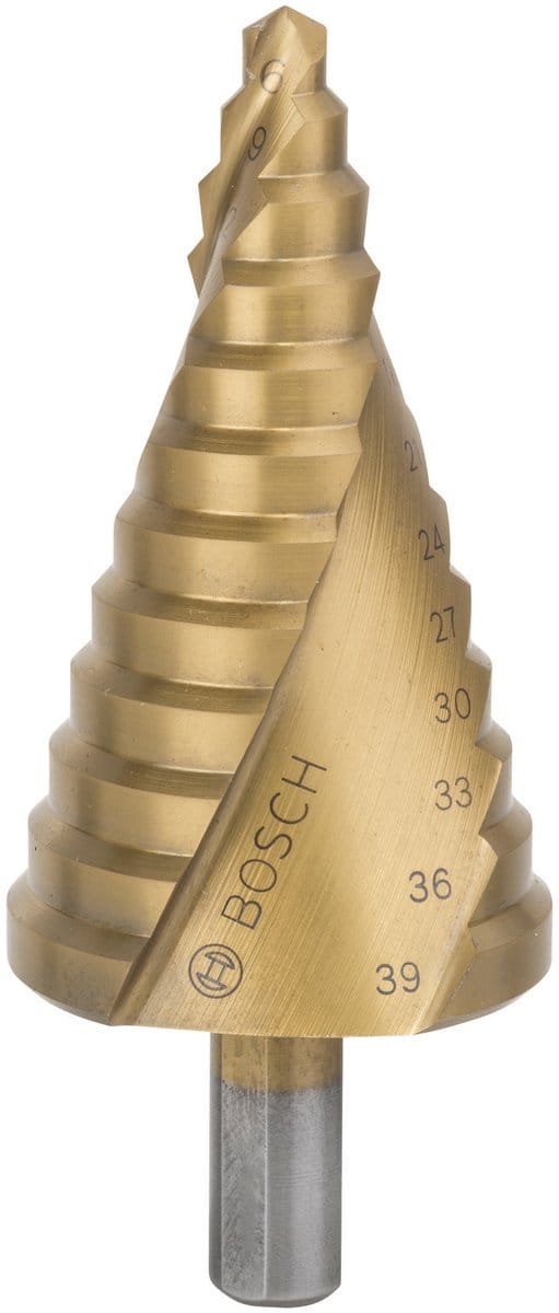 Bosch Stappenboor HSS-TiN 6-39 x 93,5 mm - 2608587431