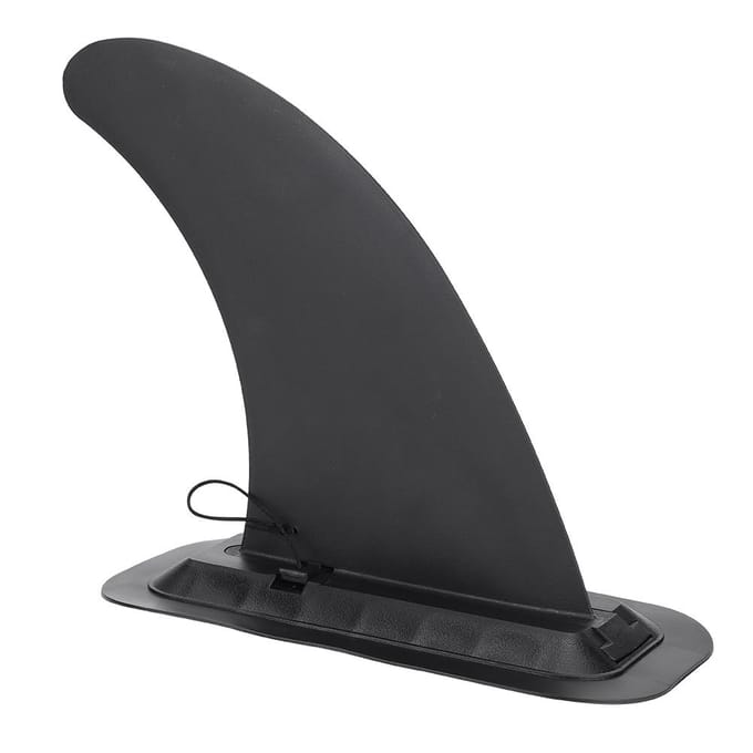 2 Stuks Afneembaar Surfboard Staartroer Plastic Surfen Waterlijn Vin gray