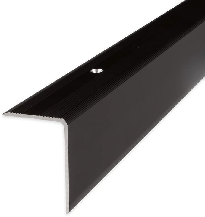 Aluminium Trapneus Profiel Geboord Brons Donker 30mm Breed 100cm