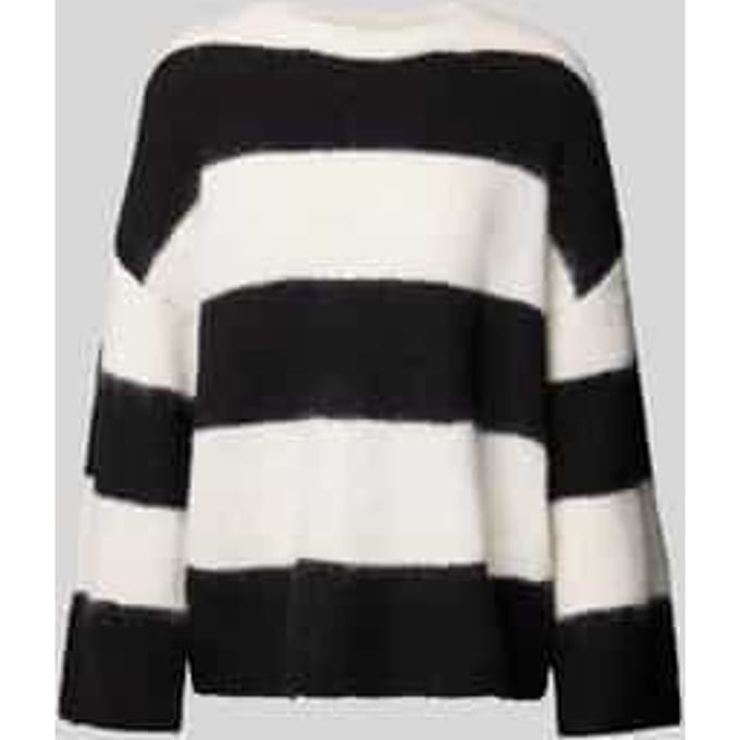 Oversized gebreide pullover met geribde boorden model 'SUTTON
