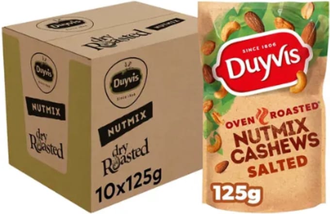Duyvis - Oven Roasted Tree Nuts - 10 x 125 gram