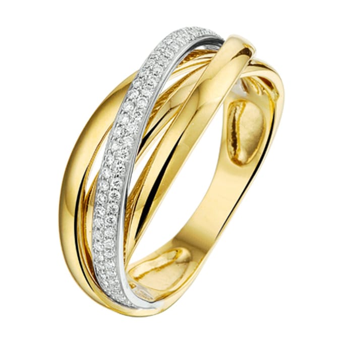 Ring Diamant 0.22ct H Si