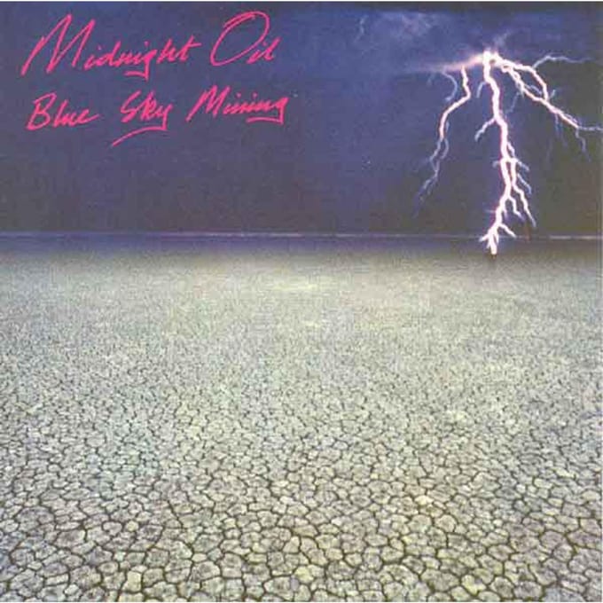 CD MIDNIGHT OIL - Blue Sky Mining 4656532 CBS, Sprint Mus 1990 Australië Rock Gebruikt gray