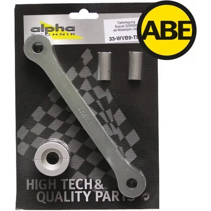 Verlagingsset Alpha Technik Suzuki GSR600, WVB9