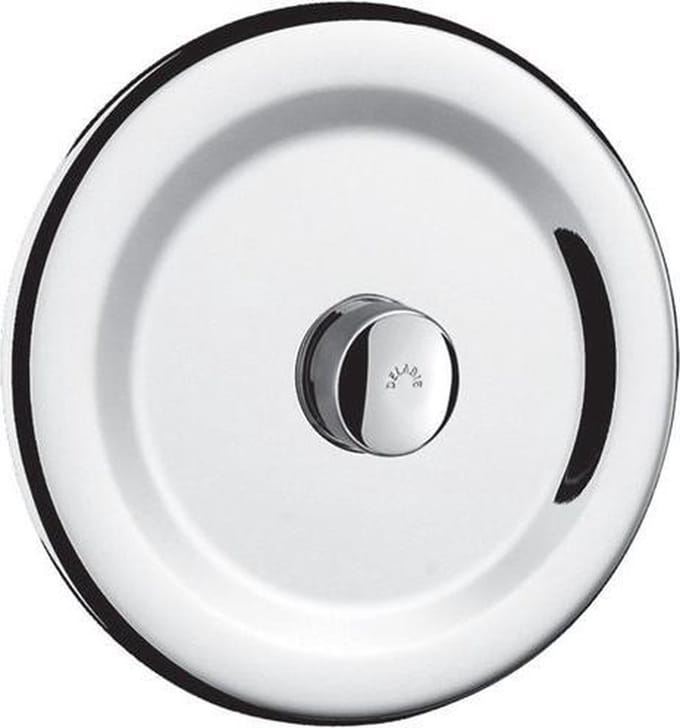 TEMPOFLUX WC M3/4 inbouw krn/rozet chr. Ø195 zelfsl. ~7 sec