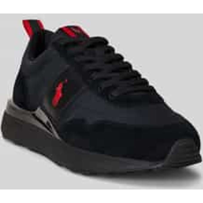 Sneakers met logodetails