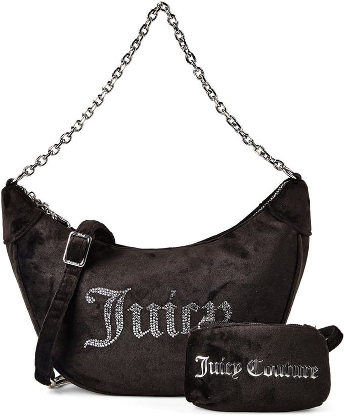 Juicy Couture Kimberly Schoudertas M 25 cm - Dames - black